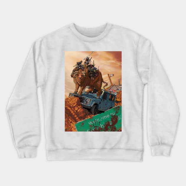 Welcome to Hell Crewneck Sweatshirt by LiamCallebout